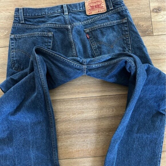 Vintage 80’s Levi’s 505 Men’s Denim Straight Jeans 36 Waist - Picture 15 of 16